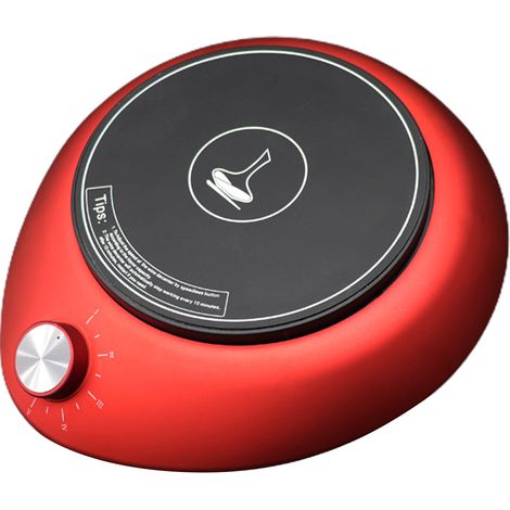 Carafe à vin électrique Aérateur automatique rotatif Rechargeable USB 2000mAh Design élégant rouge bordeaux pour dégustation (1/4)