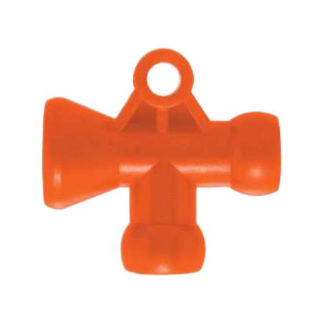 Conector en T de refrigerante de 1/4" (1/5)