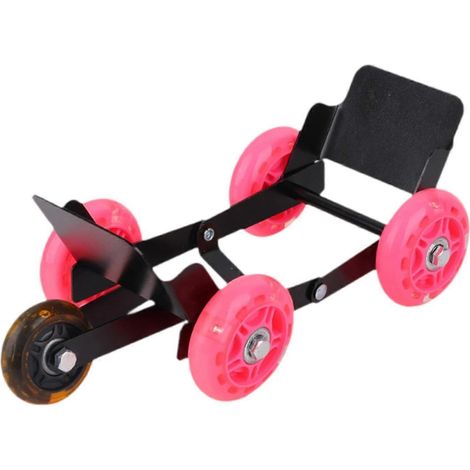 Chariot de tricycle/moto générique à roulettes pour roue de vélo, chariot de garage extérieur (1/5)