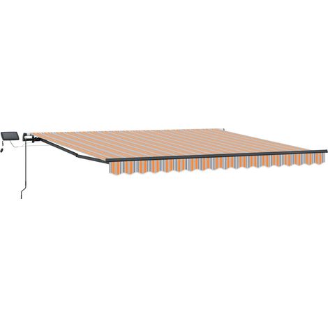 Maison Exclusive - Tenda Retrattile Multicolore 450 ×350 cm Tessuto