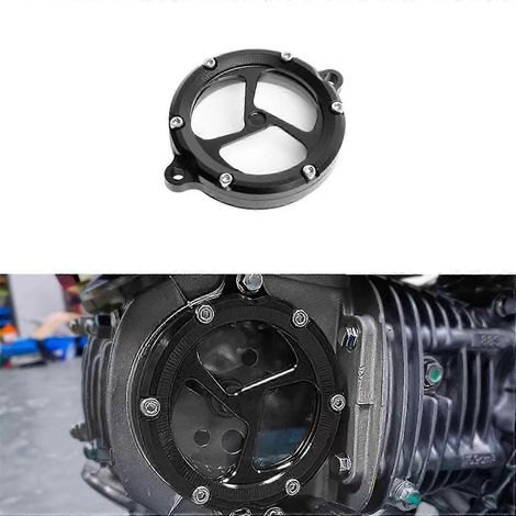 Couvercle de disque d'embrayage pour moto, protection contre les fuites d'huile, cache latéral moteur pour Honda Cross Cu (1/4)