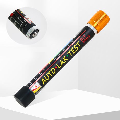 Testeur d'épaisseur de peinture magnétique compact en aluminium et plastique pour carrosserie automobile (1/5)