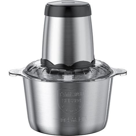 3L Electric Meat Grinder, Large Capacity, Stainless Steel, 2 Speeds, 300W, High Power, for Kitchen (1/5)