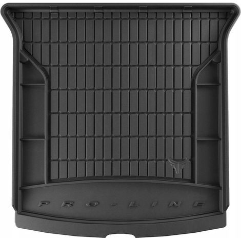 Alfombrilla de goma para maletero SKODA Kodiaq de 2016 a 7 personas TM bw (1/5)