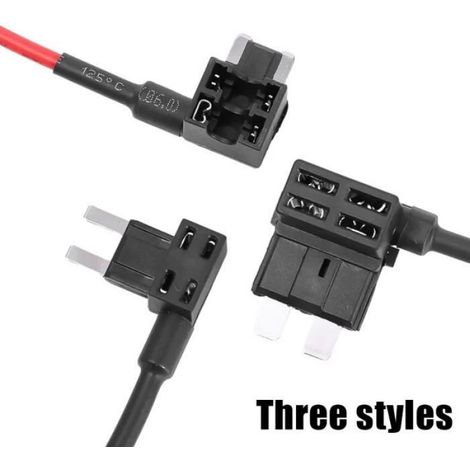 Support de lames de fusible de voiture,adaptateur de Circuit,séparateur de protection ATM APM,Micro connecteur de robinet-5pcs L (1/4)