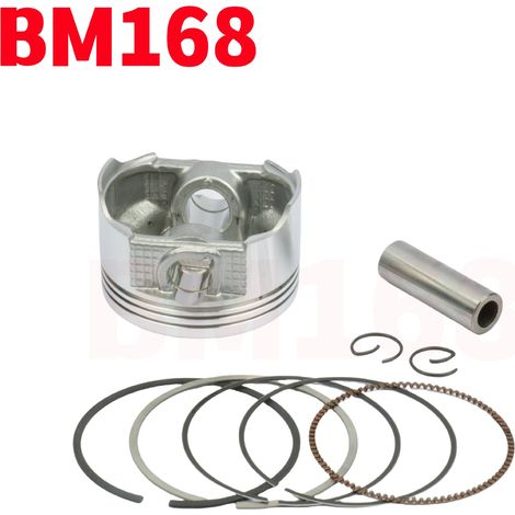 Les segments de piston d'alésage de 58 mm conviennent aux manchons de segments de piston des motos KWC, KGH, CBR125 et RS125. (1/4)