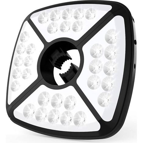 Lampe pour Parasol Rechargeable, 32 LED Lumière de Parasol avec 2 Modes de Luminosité (1/5)