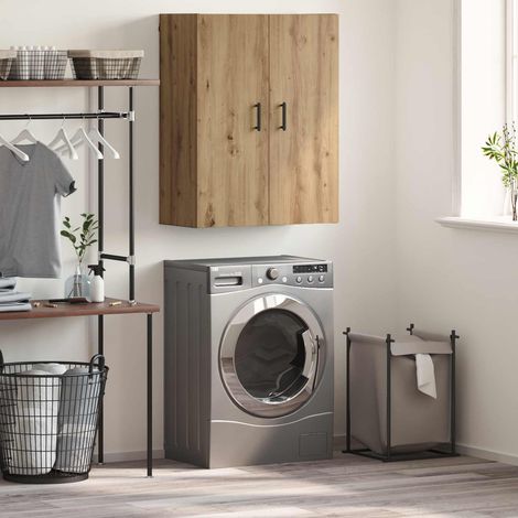vidaXL  Wall Cabinet  Artisan Oak 69.5 x 34 x 90 cm Engineered Wood
