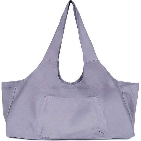 Sac de yoga multifonctionnel avec poche latérale pour tapis de yoga et de gym