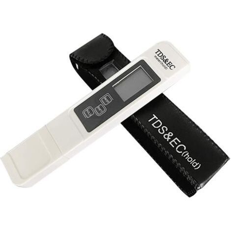 ALLIANDISTesteur de qualité de l'eau de compteur LCD EC Digital de piscines à boire avec haute précision 0-9990 PPM (1/5)
