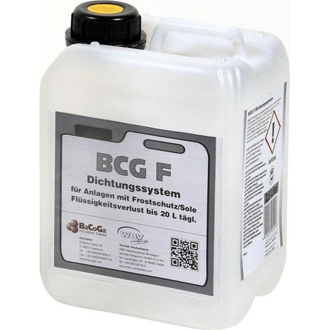Joint liquide BCG F pour les chauffage avec protection antigel pour pertes