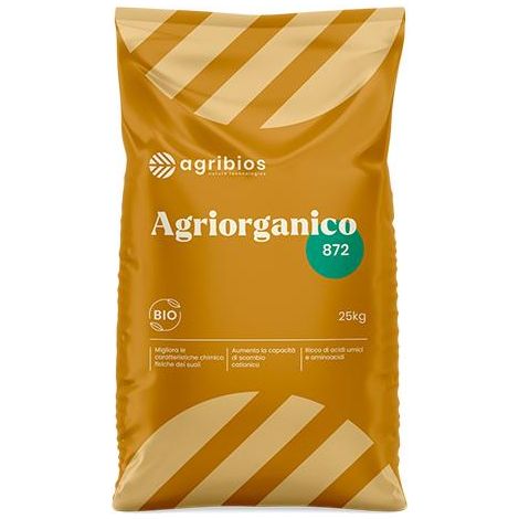 Concime organico granulare con proteine idrolizzate ed amminoacidi (Agriorganico 8-7-2 + C) (25 kg) (1/3)