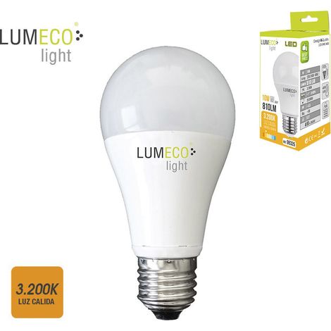 Lampadina LED EDM Standard E27 10W 932lm 3200K Luce Calda Ø6x10,8cm