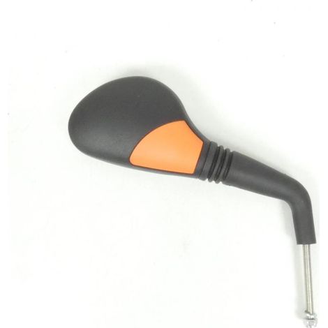 Rétroviseur droit noir orange pour scooter Peugeot 50 Vivacity (1/3)