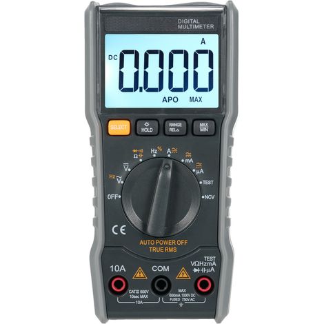 Multimètre KM-DM01A 6000 pts auto – AC/DC, résistance, capacité, fréquence, NCV (1/5)