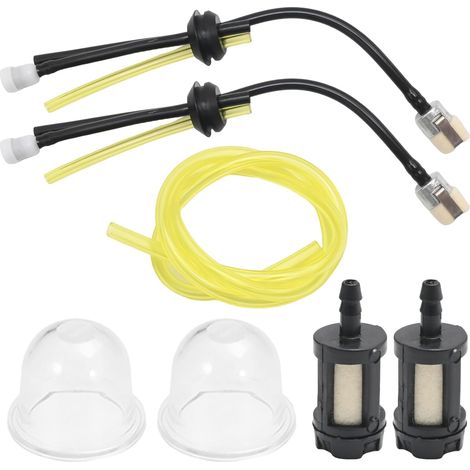 Filtre à essence avec tuyau de carburant et pompe d'admission de rechange pour Fuxtec FX-MT152, MFS520 FX-FSR152 Multitool 4 en 1 Débroussailleuse et coupe-arrosage (1/5)