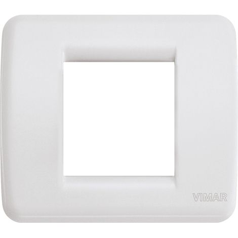placca rondò 1-2m bianco idea - vimar