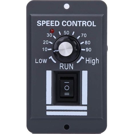 Contrôleur de Vitesse de Moteur DC 12-60V 40A, Contrôleur de Vitesse de Moteur à Brosse PWM, Contrôleur de Vitesse Inverse Avant de Contrôleur de Moteur CC, Interrupteur D'inversion de Contrôleur de M (1/5)