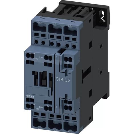 Leistungsschütz 25A 3P 230V AC AC-3 11kW 400V AC 1NO + 1R Federanschluss 3RT2026-2AP00 (1/2)