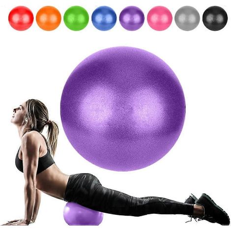 Kleiner Pilatesball, Therapieball, Mini-Trainingsball, Core-Ball, 23 cm kleiner Gymnastikball, Mini-Biegeball, Pilates, Yoga