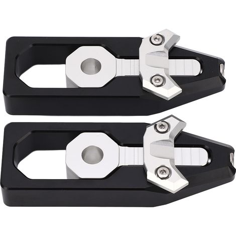 2PCs Motorrad Welle Kettenspanner Schwingenspanner Ersatz für GROM 2014-2021 (1/4)