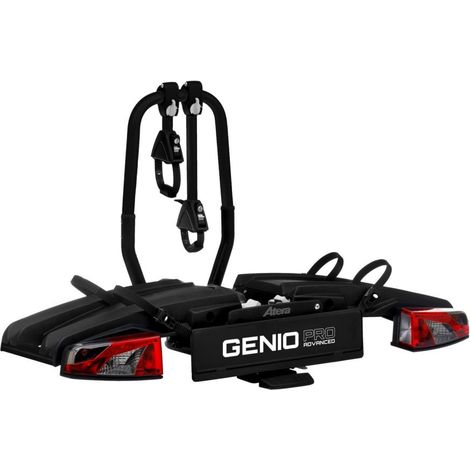 Porte-vélos Atera Genio Pro Advanced black edition pour 2 vélos extensible à 3