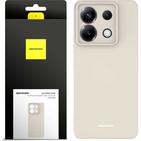 Custodia in silicone Spacecase per Poco X6 / RM Note 13 Pro 5G (1/5)