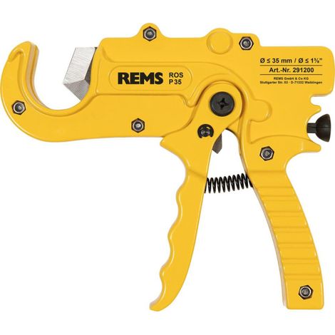 REMS ROS P 35 Cizturas de tubo