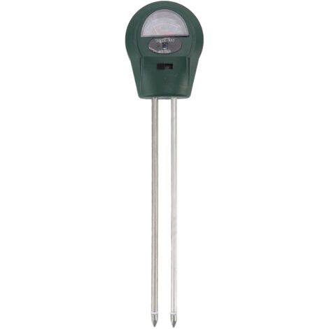 3-in-1 soil tester with pH, moisture and light indicator for garden and plants – precise and reliable