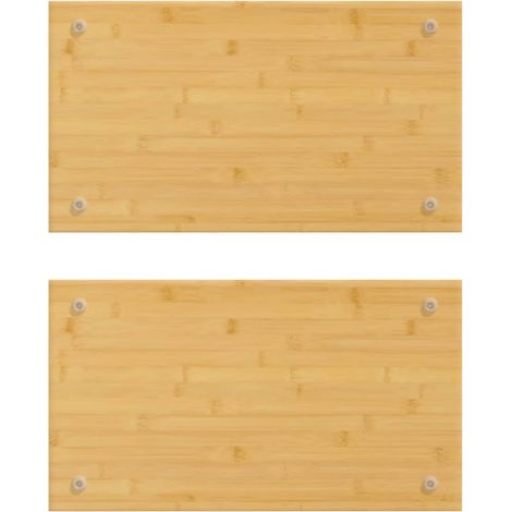 Couvercles de cuisinière 2 pcs 50x28x1,5 cm bambou CFW718025 (1/4)