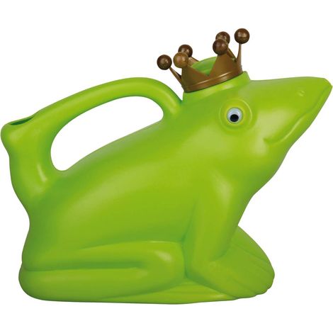 Esschert Design Gießkanne Froschkönig grün 1,756 Liter Volumen - Kunststoff (1/8)