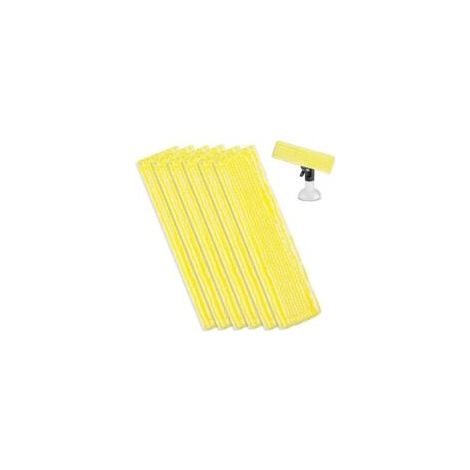 6 Pcs Chiffons de Nettoyage en Microfibre pour Karcher Bonnette Microfibre Lingette pour Lave Vitre Karcher WV2 WV5 WV6 Plus Premium pour Nettoyeur Vitre Aspirateur de Fenêtre Accessoires-Crezuo