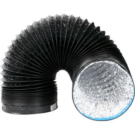 Flexible Tuyau Évacuation Aluminium Pour Cuisine Conduit Ventilation Pour Hotte Aspirante Haute Résistance Et Sécurité,2m
