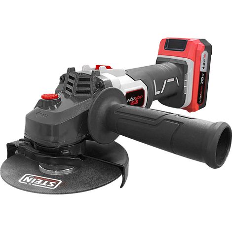 Amoladora 115mm worgrip 20v batería pro litio 4.0ah (1/2)