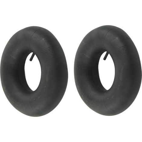 chambres à air 145/70‑6 avec valve droite en caoutchouc pour karts 90cc, diables et tondeuses à gazon (1/5)