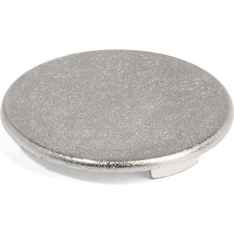 INDAUX tapa embellecedora metal ø25 niquelada , 0UNIDADES (1/2)