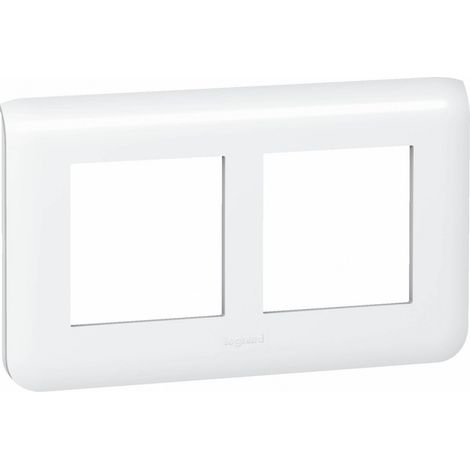 Placa doble horizontal mosaico LEGRAND blanco Legrand (1/3)