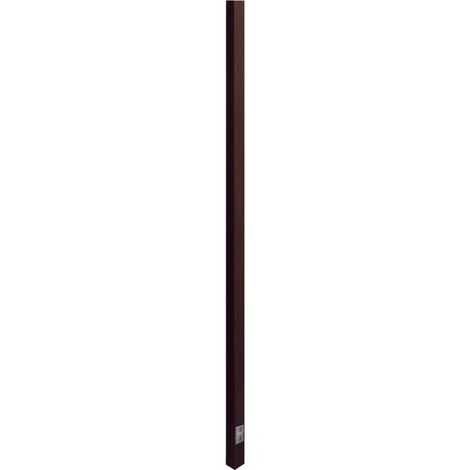 NORTENE Poteau ALUPOST pour panneaux décoratifs - 2,15 m - aluminium - Rouille (1/4)