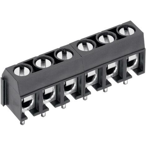 Bornier à vis PTR Hartmann AK500/3DS-5.0-V 50500030121G 1.50 mm² Nombre de pôles 3 gris 1 pc(s) D50034 (1/5)