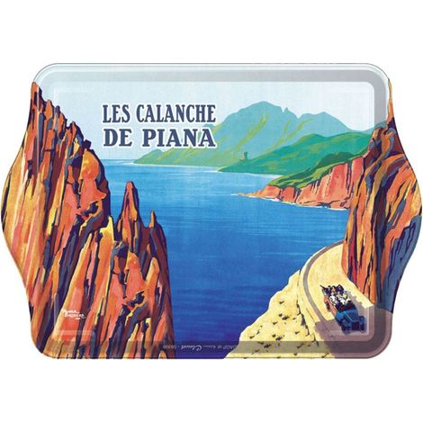 Plateau vide poche métallique Corsica Piana