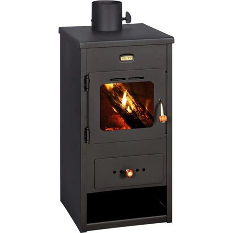 Holzofen Kamin Holzbrenner Multi Fuel 8kw Prity K1 Optima (1/5)