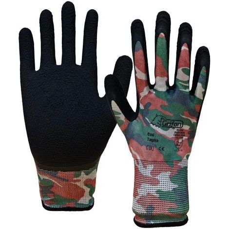 GUANTI POLIESTERE/LATTICE Tg.10 (XL) 12 CP