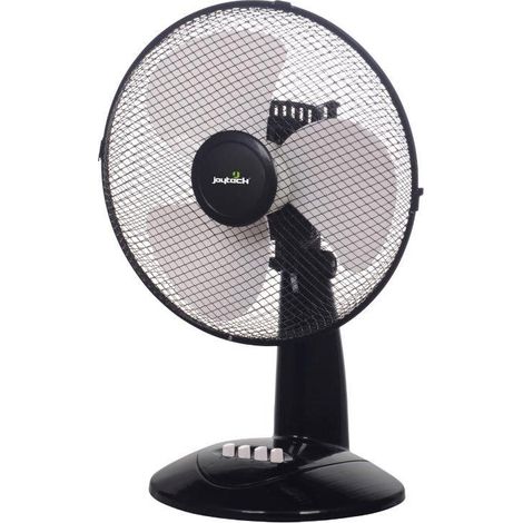 VENTILATORE TAVOLO CM30 3 VELOCITÀ 45W GRIGIO-NERO JOYTECK (1/4)