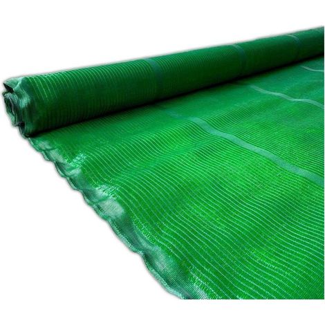 Malla de Ocultacion Verde - Rollo 50m PREMIUM 1 m. de ancho -