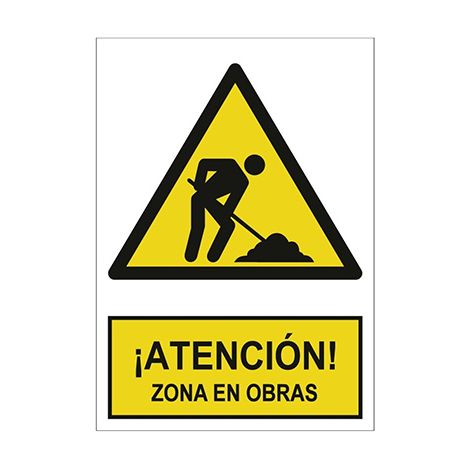 Panneau de zone de chantier 210x297mm rd30035 (1/2)
