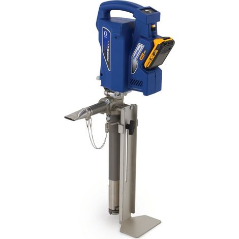 Akku-Ladepumpe PowerFill 3.5 Standard Series für Trockenbau – 230 V – GRACO – Lieferung mit DeWalt-Akku – 26B435
