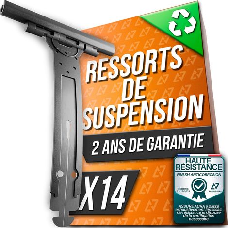 14 Pièces Attache Volet Roulant Électrique - Fixation Tablier Aluminium PVC - Crochets Résistants et Compatibles Somfy - Accessoires Volets Roulants Piscine ou Maison - Acier Renforcé Universel (1/4)