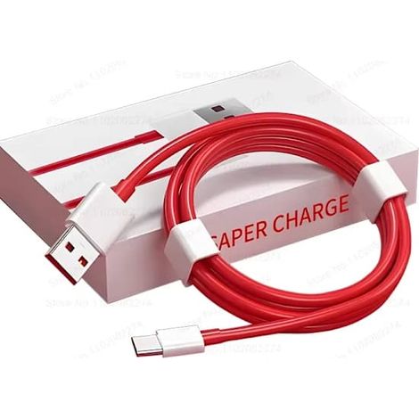 Ecleanfy - Chargeur rapide SuperVOOC 100 W pour OnePlus 13, 12, 11, 10, Ace, 5 Pro, 12r, 13r, Nord CE, 2, 3, 4 Lite adaptateur USB Type-C câble USB de 1 m. (1/5)