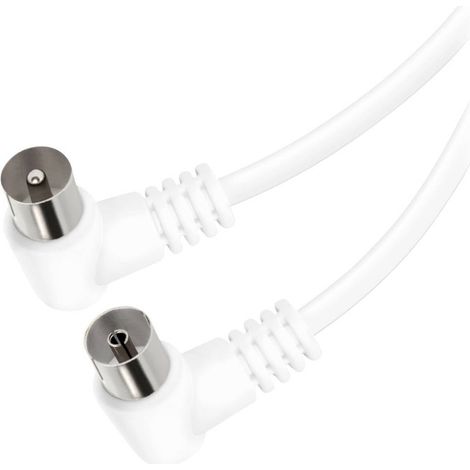 Vivanco antenne, SAT Câble de raccordement 1.5 m blanc (1/3)