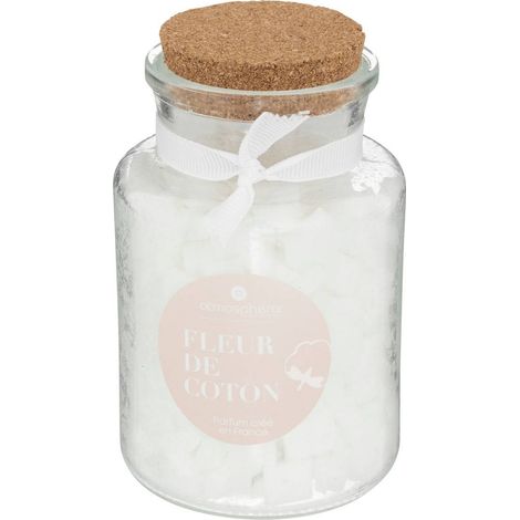 Parfümiertes Wachs Izor Glas - flor de algodón - 150g